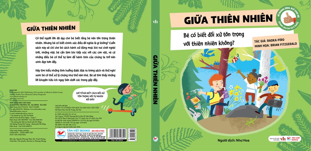 Kĩ Năng Ứng Xử Cho Bé (Cuốn 3) : Giữa thiên nhiên: Bé có biết đối xử tôn trọng với thiên nhiên không?