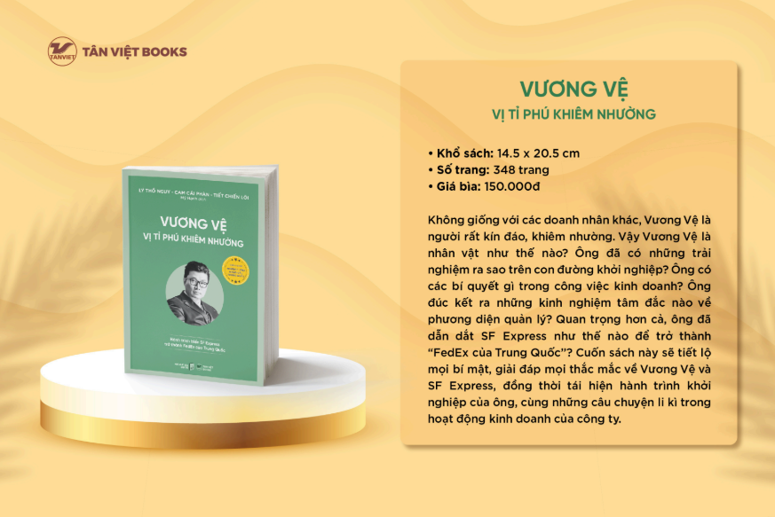 Chân Dung Những Tỉ Phú Hàng Đầu Trung Quốc: Vương Vệ - Vị Tỉ Phú Khiêm Nhường