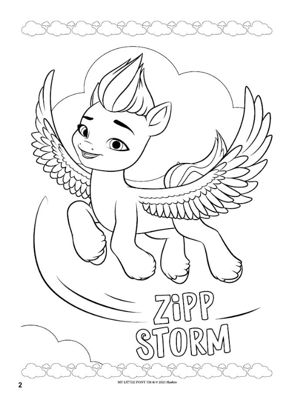 My Little Pony - Tô Màu Thật Là Dễ - Cuốn số 2 : Zipp