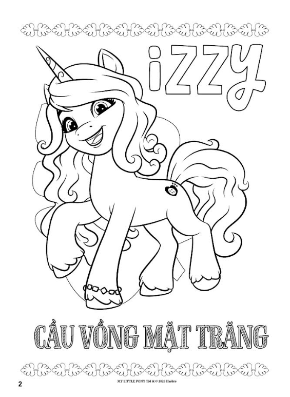 My Little Pony - Tô Màu Thật Là Dễ - Cuốn số 3 : Izzy