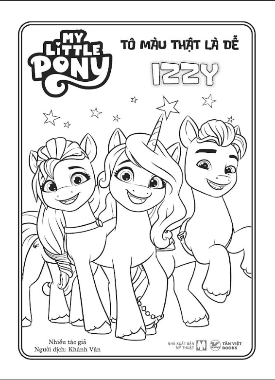 My Little Pony - Tô Màu Thật Là Dễ - Cuốn số 3 : Izzy
