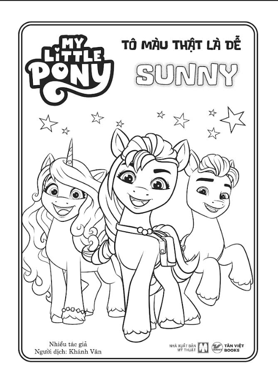My Little Pony - Tô Màu Thật Là Dễ - Cuốn số 4: Sunny