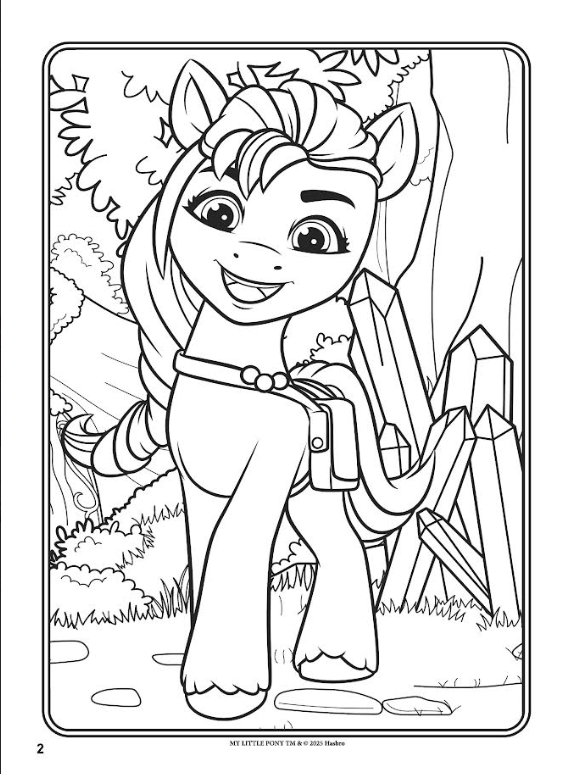 My Little Pony - Tô Màu Thật Là Dễ - Cuốn số 4: Sunny