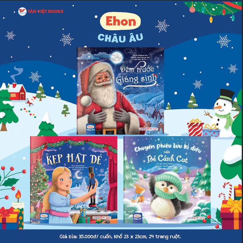 Ehon Châu Âu - Đêm Trước Giáng Sinh - Tân Việt Books