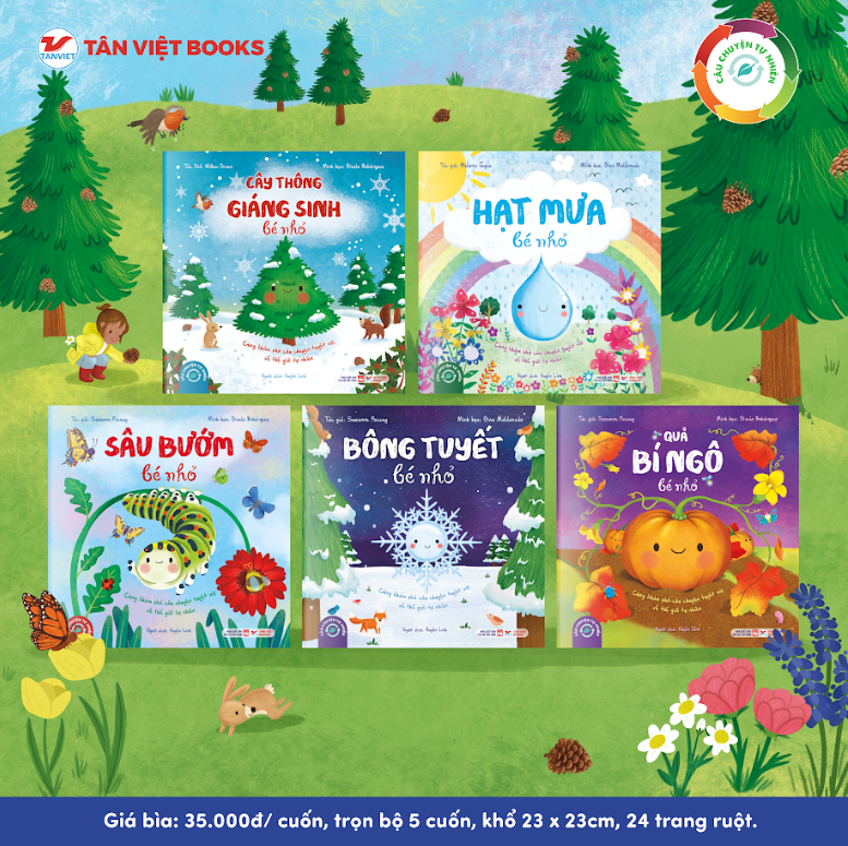 Bông Tuyết Bé Nhỏ - Câu Chuyện Tự Nhiên - Tân Việt Books