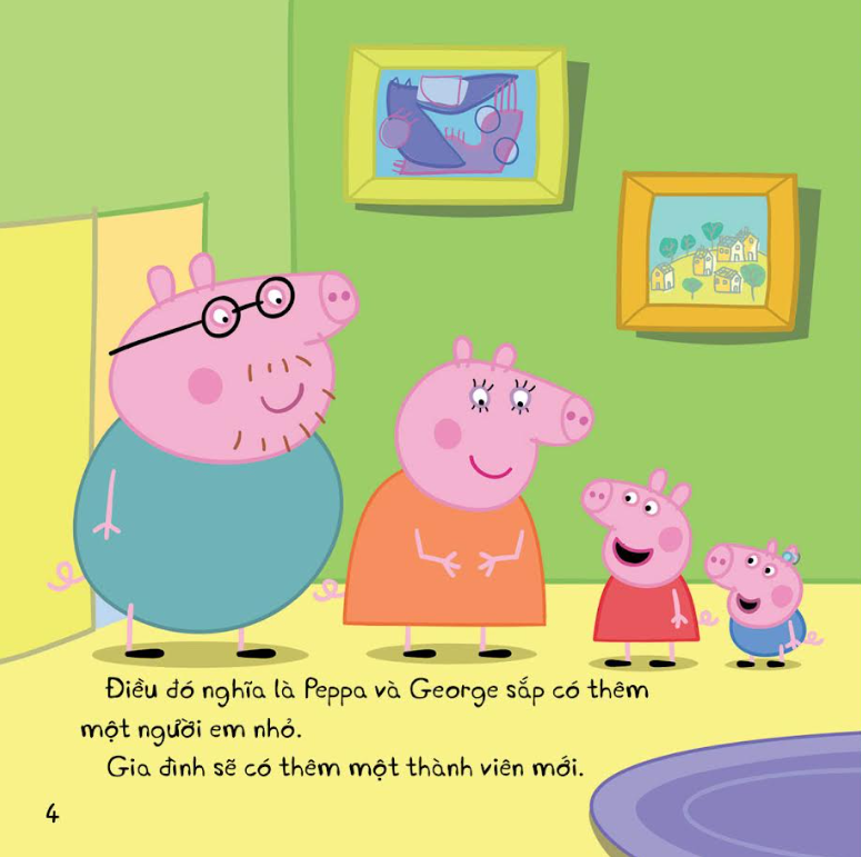 Peppa Pig - Thành Viên Mới Của Gia Đình Peppa