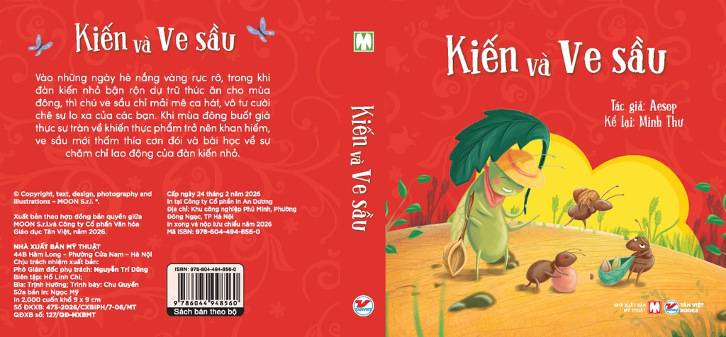 Bộ Hộp Truyện Ngụ Ngôn Aesop - Sách Thiếu Nhi - Gieo Mầm Nhân Cách