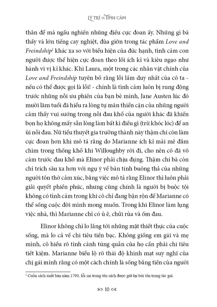 Lý trí và Tình cảm - Tân Việt Books