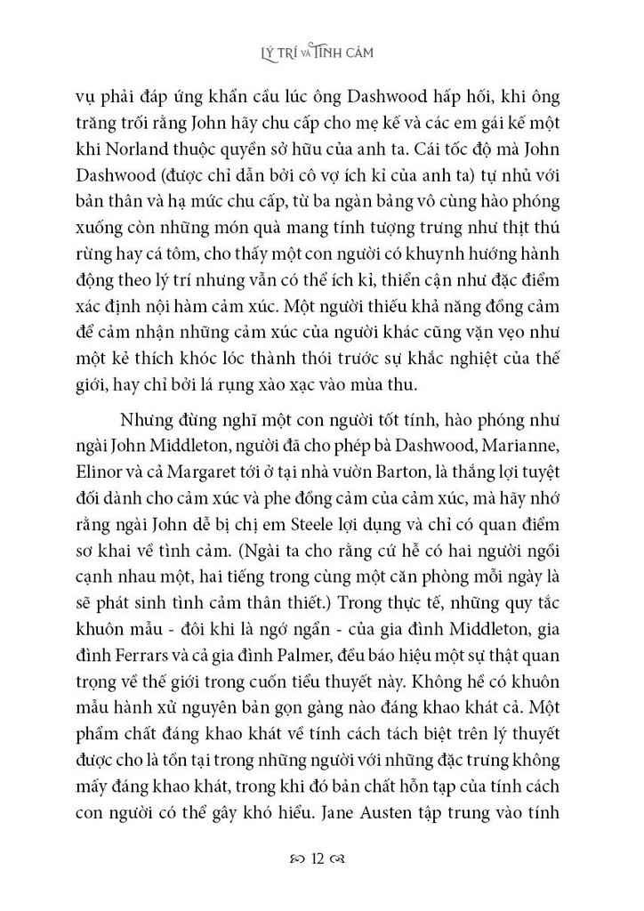 Lý trí và Tình cảm - Tân Việt Books