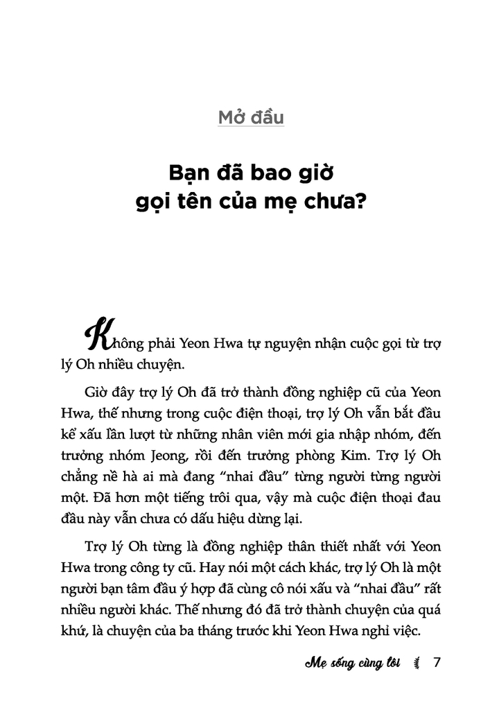 Mẹ Sống Cùng Tôi - Bae Kyung Hee