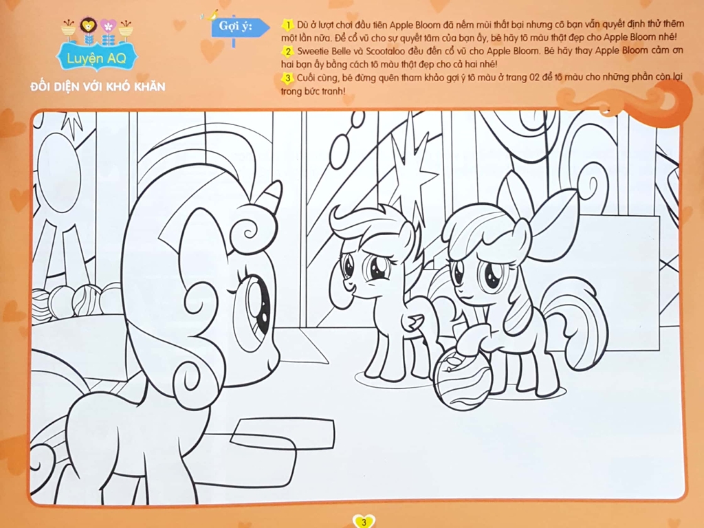 My little Pony - Tô màu sáng tạo 4Q - Thung lũng sắc màu