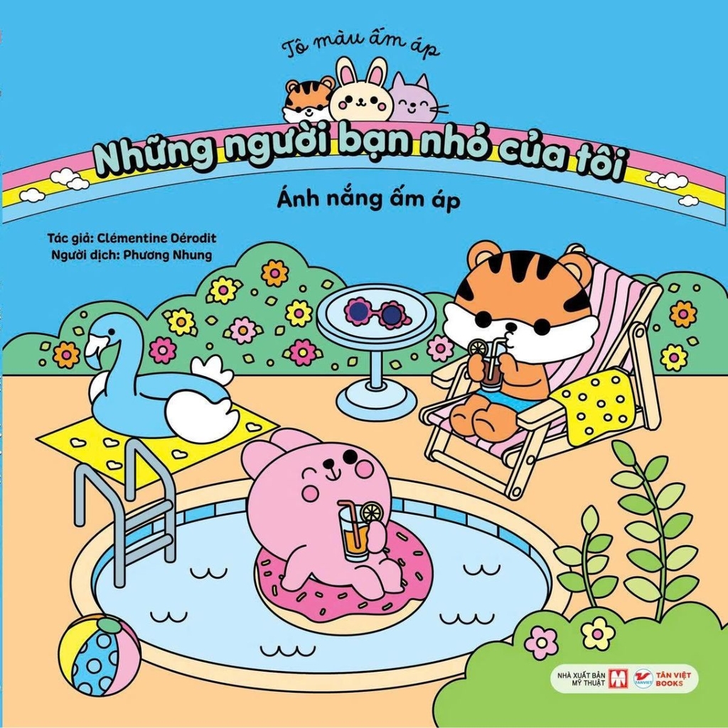 Sách Tô Màu Ấm Áp - Ánh Nắng Ấm Áp