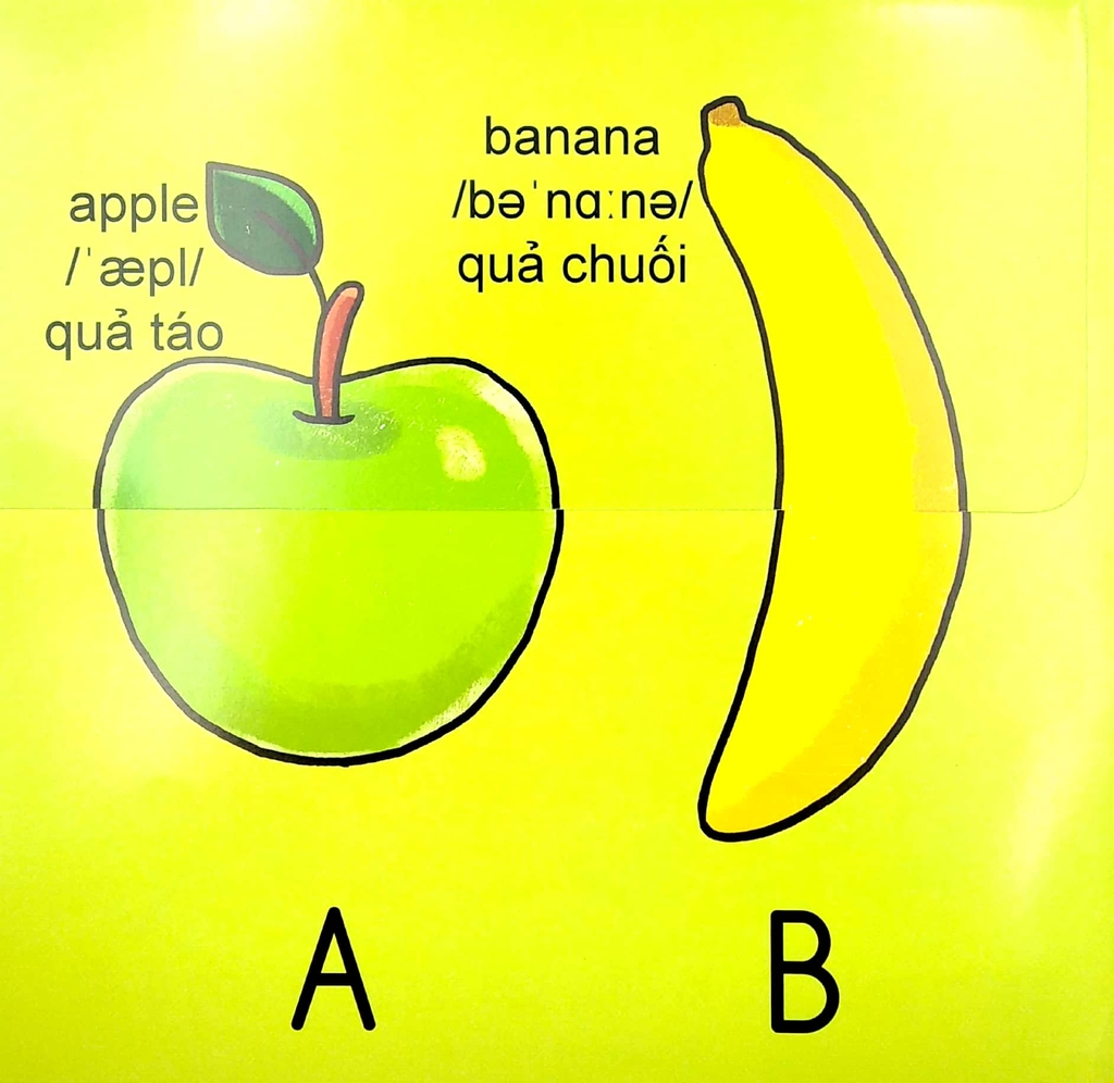 Bảng Chữ Cái - Sách Lật Mở Khám Phá