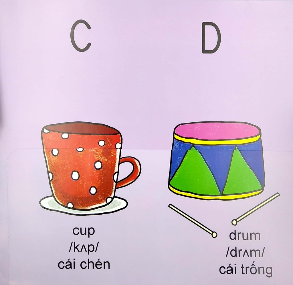 Bảng Chữ Cái - Sách Lật Mở Khám Phá