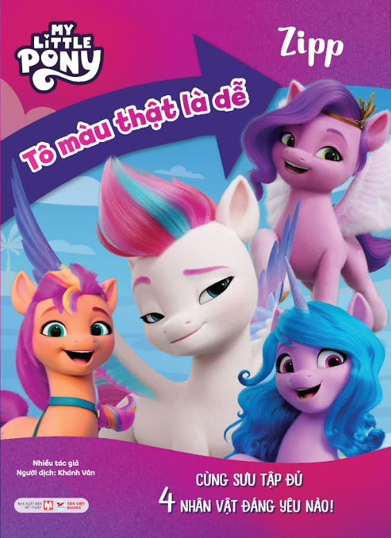 My Little Pony - Tô Màu Thật Là Dễ - Cuốn số 2 : Zipp