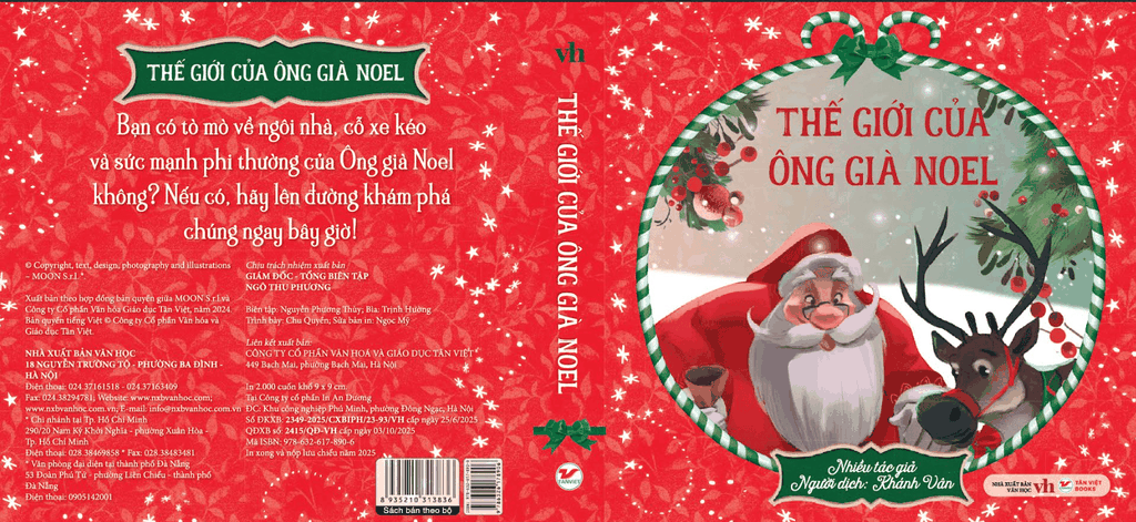 Boxset Giáng Sinh An Lành - Khám Phá Thế Giới Giáng Sinh Diệu Kì ( Màu Xanh )