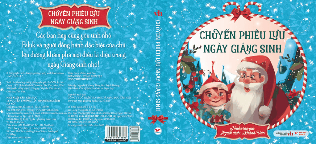 Boxset Giáng Sinh An Lành - Khám Phá Thế Giới Giáng Sinh Diệu Kì ( Màu Xanh )