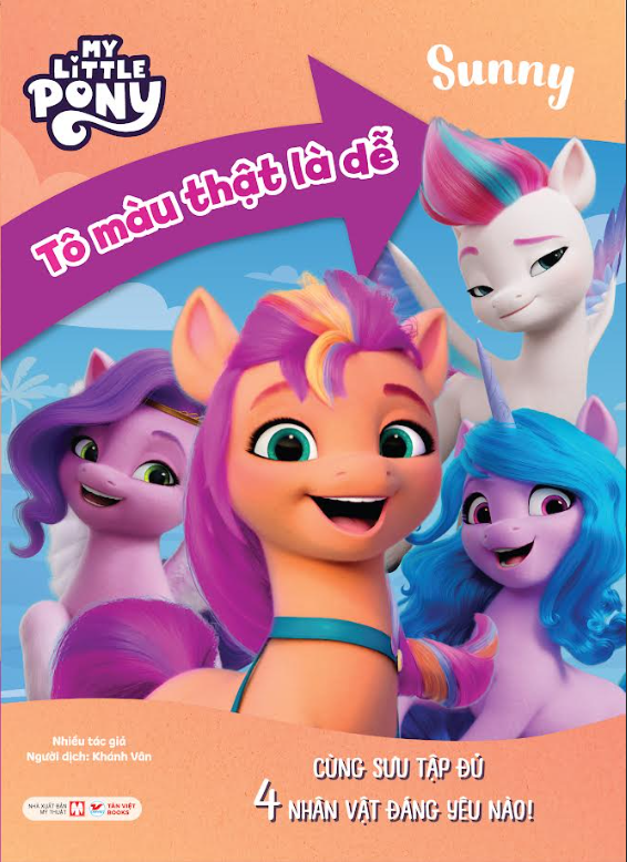 My Little Pony - Tô Màu Thật Là Dễ - Cuốn số 4: Sunny