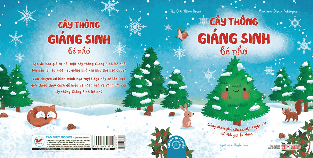 Cây Thông Giáng Sinh Bé Nhỏ - Câu Chuyện Tự Nhiên - Tân Việt Books