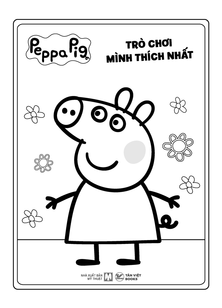 Sách tương tác - Cùng học cùng chơi với Peppa Pig Cuốn 3: Trò chơi mình thích nhất