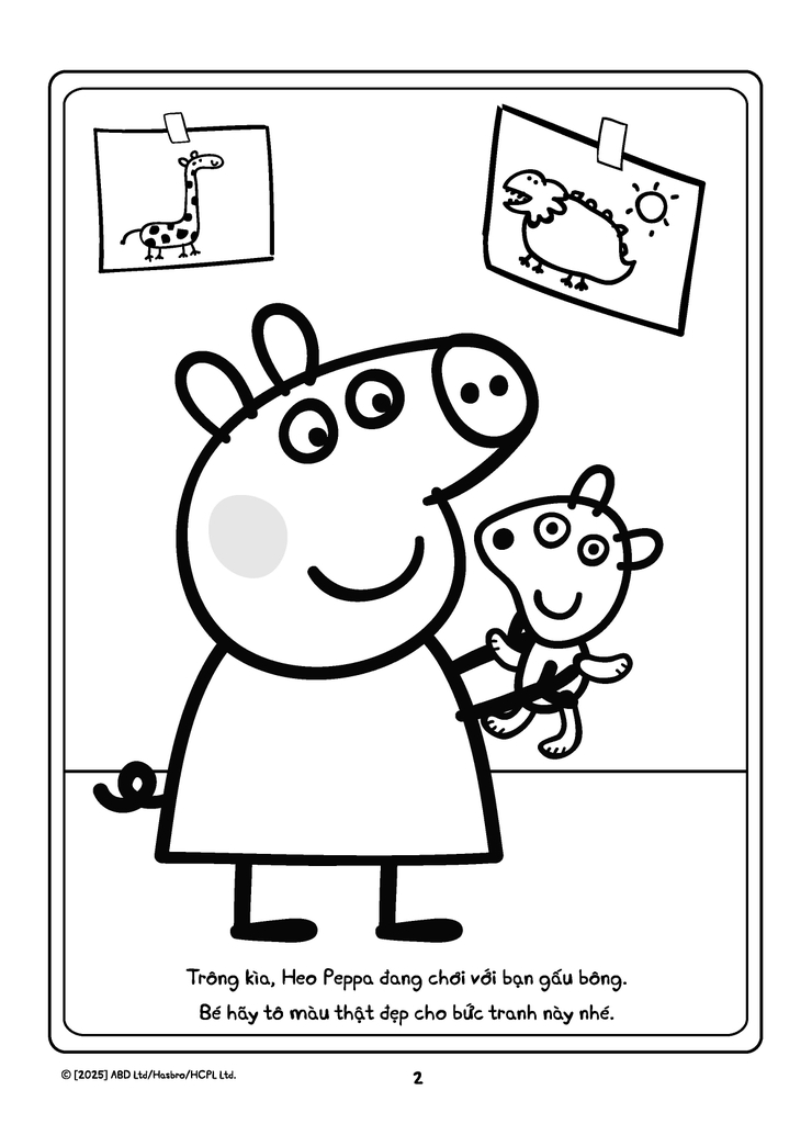 Sách tương tác - Cùng học cùng chơi với Peppa Pig Cuốn 3: Trò chơi mình thích nhất