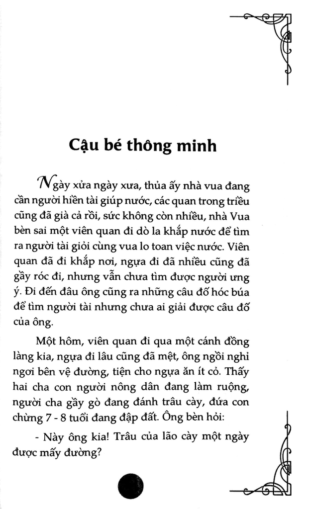 Truyện Cổ Tích Hay Về Trí Thông Minh