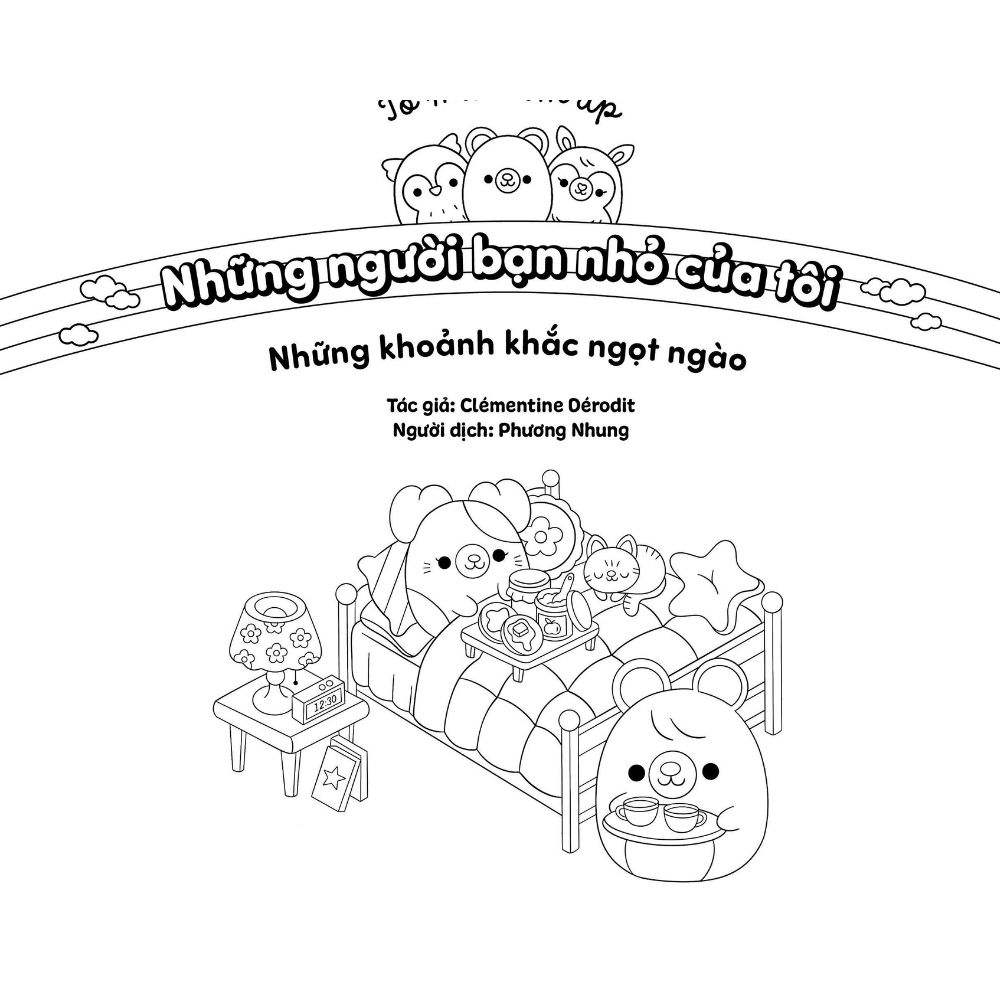 Sách Tô Màu Ấm Áp - Những Khoảnh Khắc Ngọt Ngào