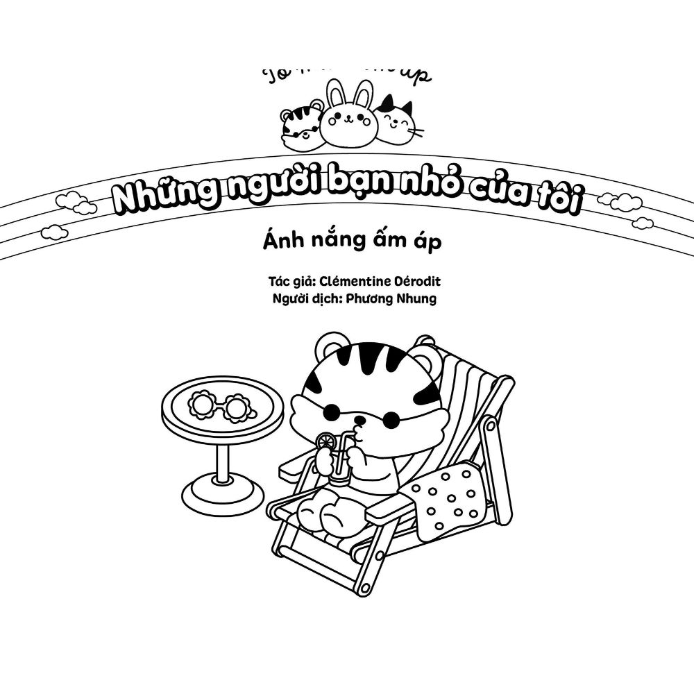Sách Tô Màu Ấm Áp - Ánh Nắng Ấm Áp