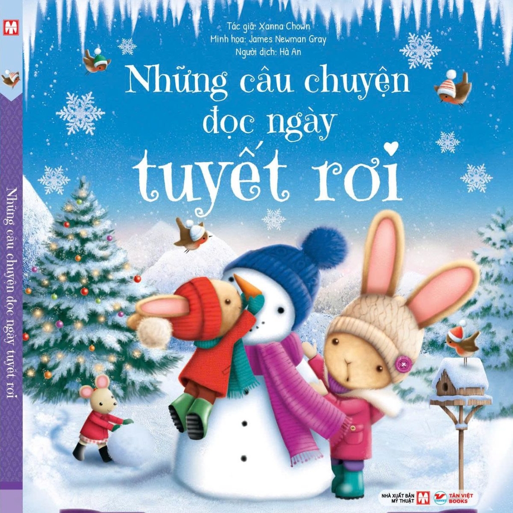 Những câu chuyện đọc ngày tuyết rơi - Với 7 câu chuyện ấm áp để đọc và chia sẻ - Tân Việt Books