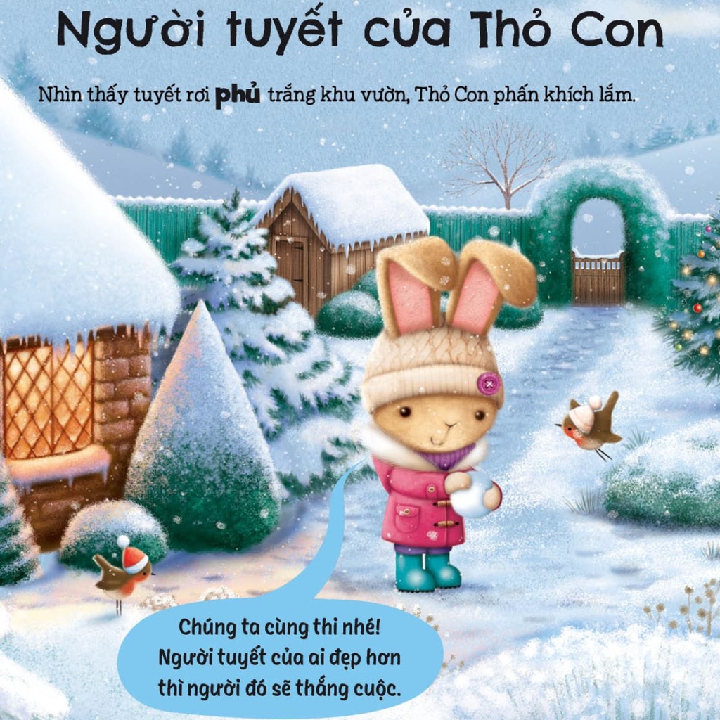 Những câu chuyện đọc ngày tuyết rơi - Với 7 câu chuyện ấm áp để đọc và chia sẻ - Tân Việt Books