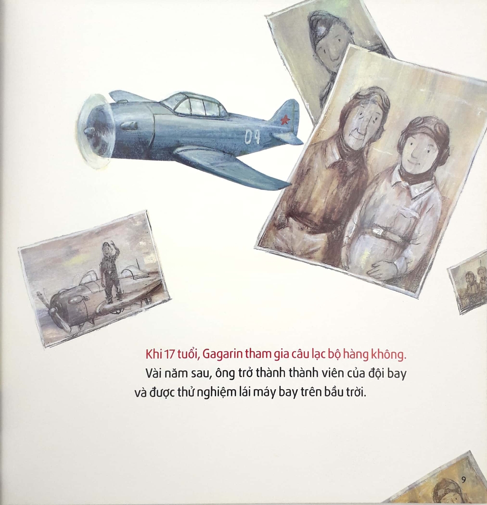 Tuyển Tập Truyện Tranh Danh Nhân Thế Giới: Yuri Gagarin - Người Đầu Tiên Bay Vào Vũ Trụ