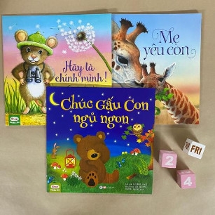 Combo Truyện Ehon 3 Cuốn: Hãy Là Chính Mình, Chúc Gấu Con Ngủ Ngon, Mẹ Yêu Con