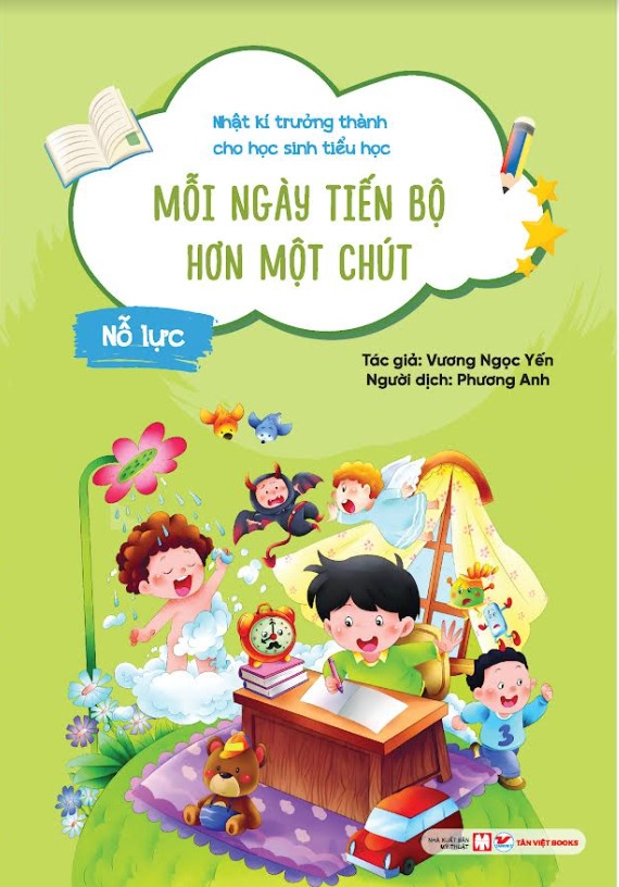 Boxset Nhật Ký Trưởng Thành Cho Học Sinh Tiểu Học - Bộ 4 cuốn: Kiên Trì, Độc Lập, Nỗ Lực, Tích Cực