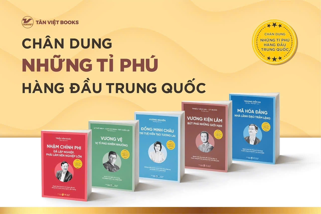 Combo 5 cuốn: Chân Dung Những Tỉ Phú Hàng Đầu Trung Quốc
