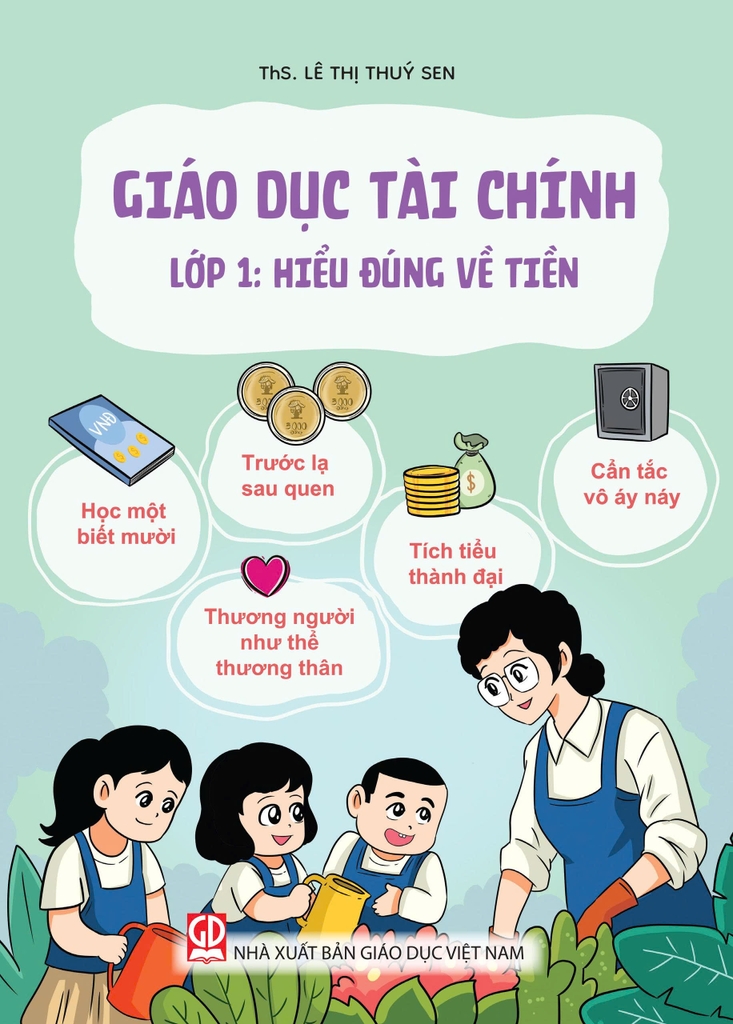 Cấp 1 Tiểu Học: Combo 5 cuốn: Giáo dục tài chính - Từ lớp 1 đến lớp 5
