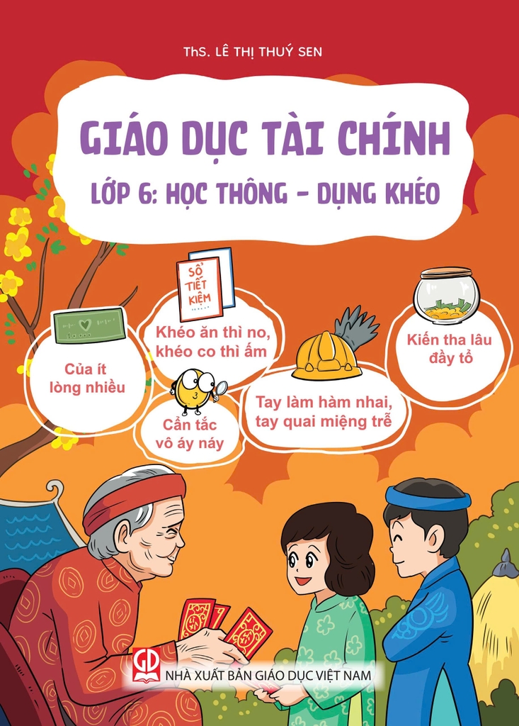 Cấp 2 THCS: Combo 4 cuốn: Giáo dục tài chính - Từ lớp 6 đến lớp 9