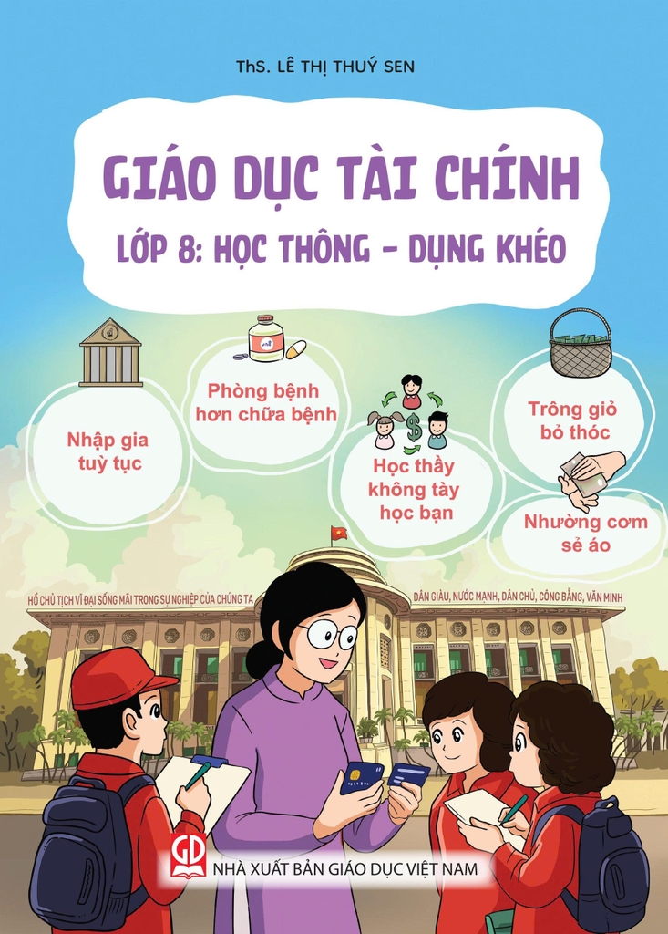 Cấp 2 THCS: Combo 4 cuốn: Giáo dục tài chính - Từ lớp 6 đến lớp 9