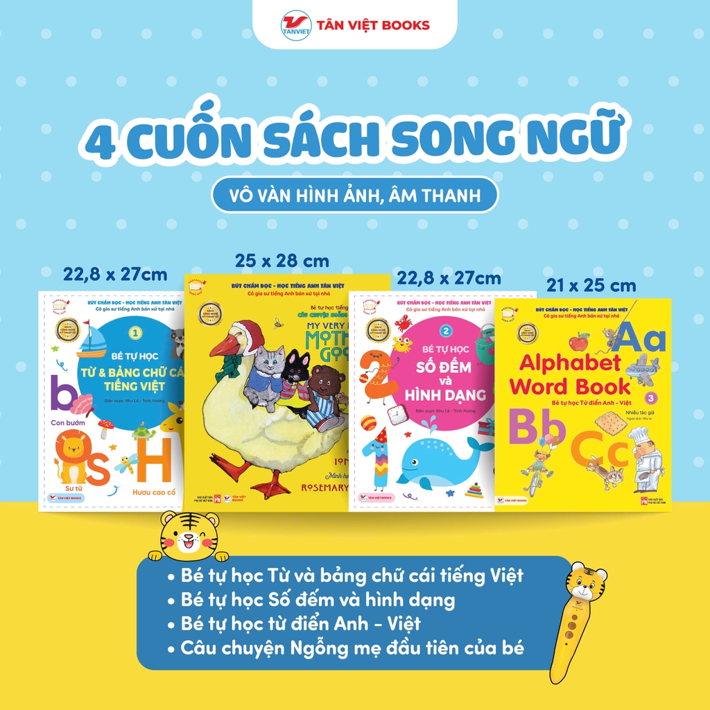 1.250_Bút Chấm Đọc Học Tiếng Anh Tân Việt - Phiên Bản Ngỗng Mẹ 2026