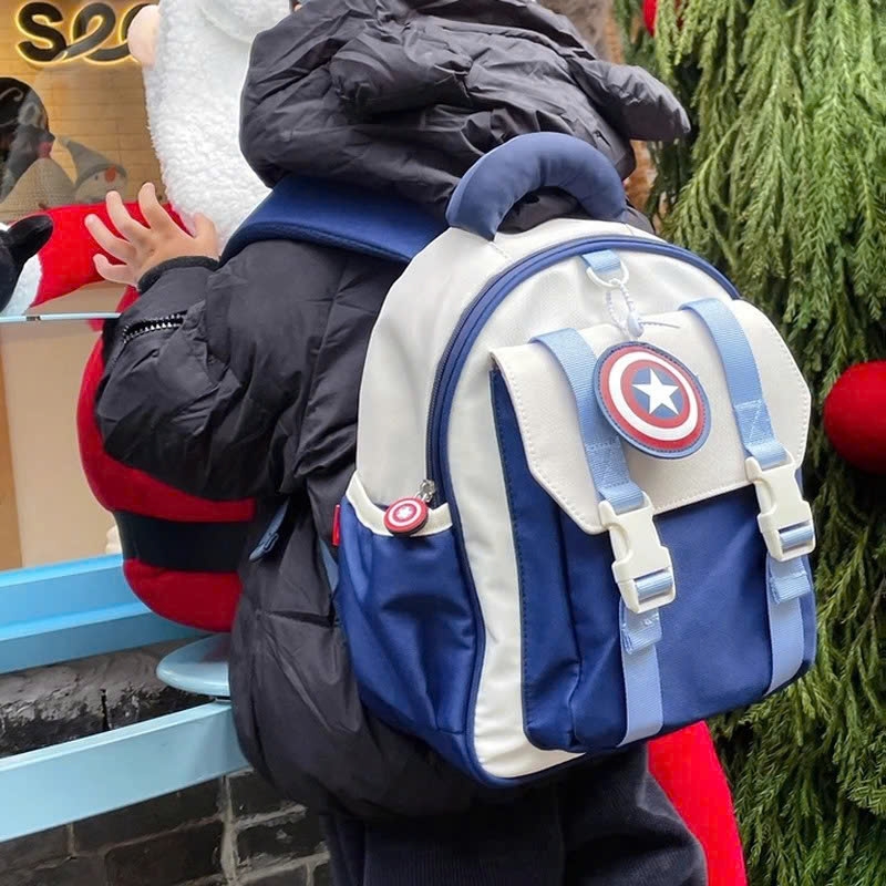 [BÁN CHẠY] Balo Mầm Non Disney - Captain America - Dành Cho Bé Trai - B20134-A1