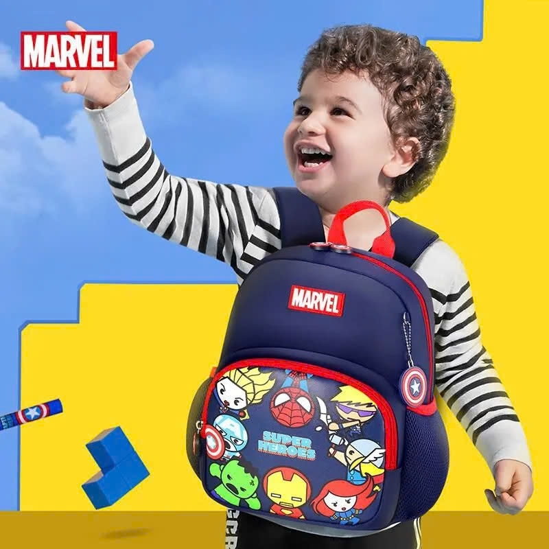 [BÁN CHẠY] Balo Mầm Non Disney - Siêu Anh Hùng Marvel cho bé trai – Chống bám bẩn, chống thấm nước - BA5770A