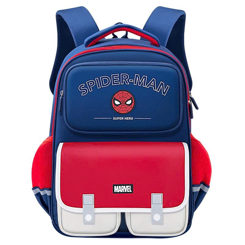 Balo Disney Cao Cấp - Marvel Spider Man - Chống Gù Lưng, Siêu Nhẹ Cho Học Sinh Tiểu Học - B26221-A1