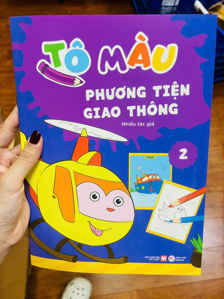Tô Màu Phương Tiện Giao Thông 2 - Tái Bản 2026