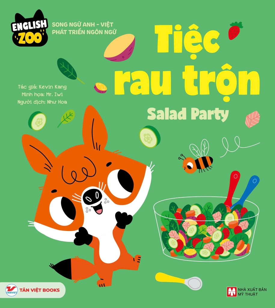 Combo 6 cuốn English Zoo 2026 - Sách tương tác song ngữ Anh Việt - Phát triển ngôn ngữ