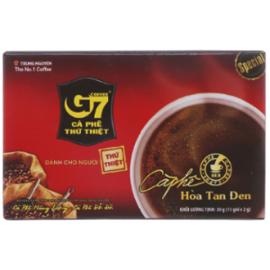 Cà Phê Đen G7/ インスタントコーヒー 30g (15gói x 2g)