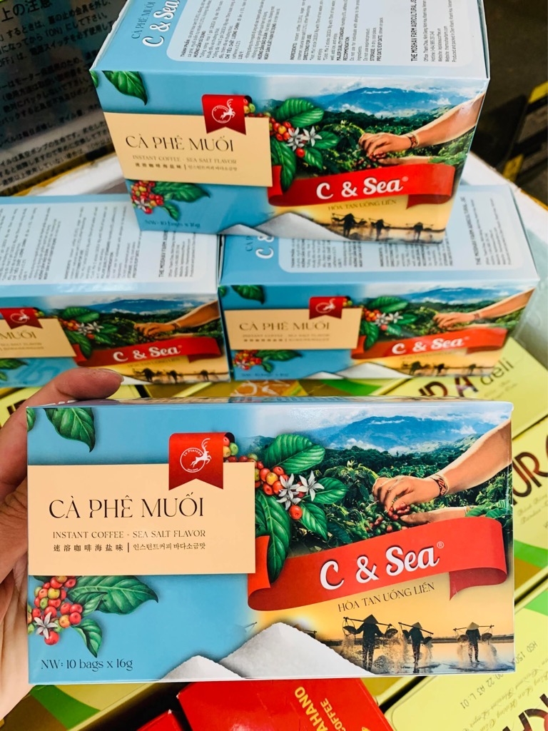 Cà phê Muối - Hộp 200g - 塩味コーヒー