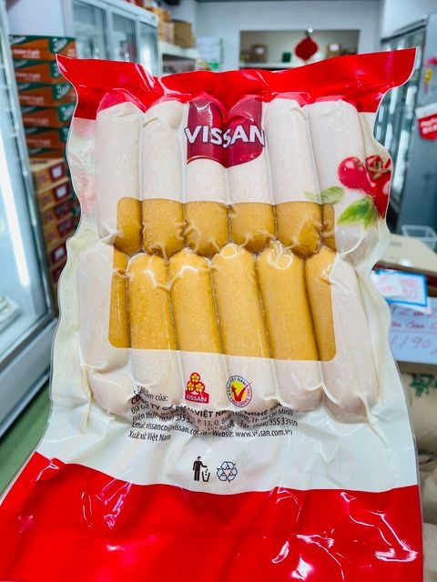 Xúc Xích Hải Sản Vissan 500g - ビサンの海産ソーセージ