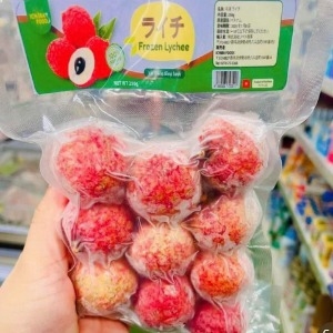 Vải Thiều Đông Lạnh  - ベトナム産冷凍ライチ