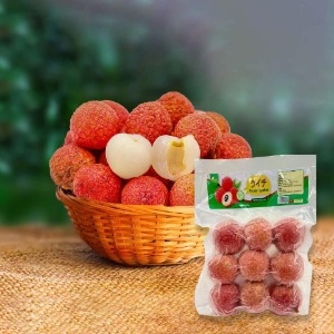 Vải Thiều Đông Lạnh  - ベトナム産冷凍ライチ