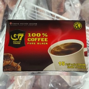 Cà Phê Đen G7/ インスタントコーヒー 30g (15gói x 2g)