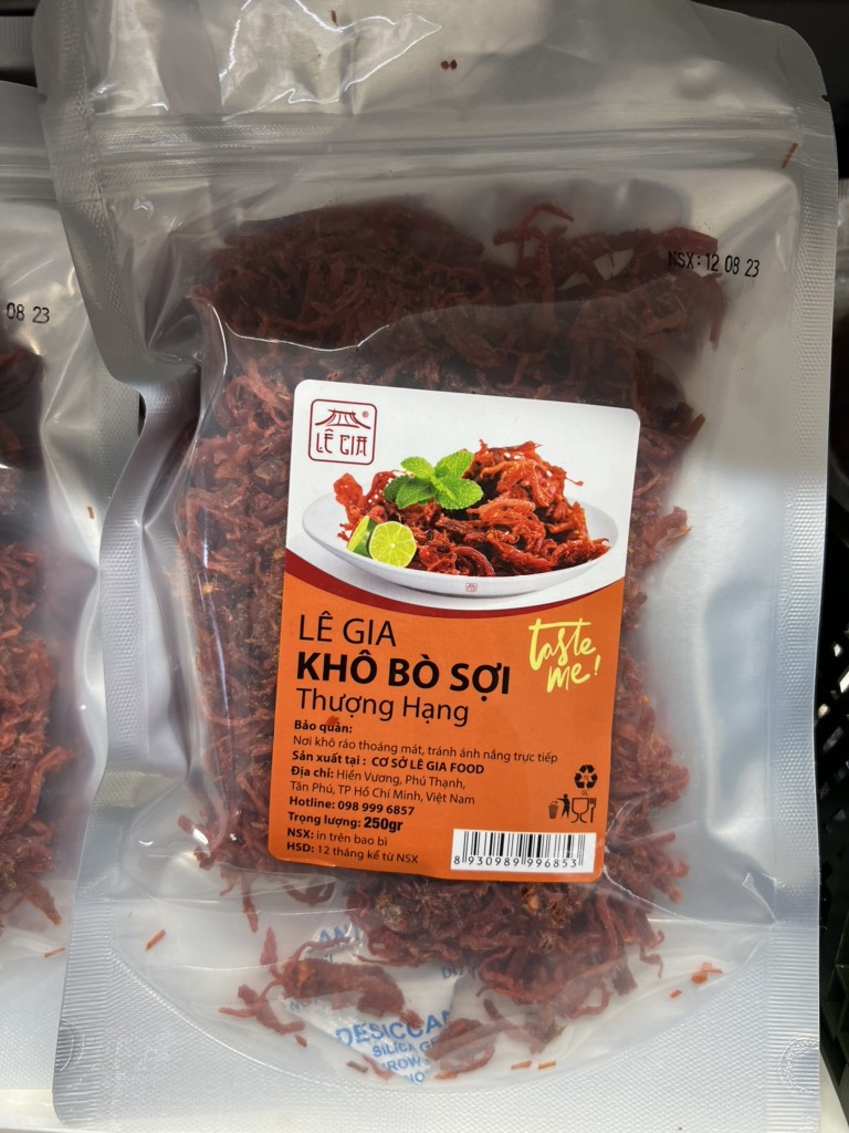 Khô Bò Sợi